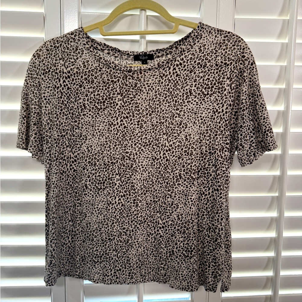 Rails - Davie Jungle Leopard Print Tee
